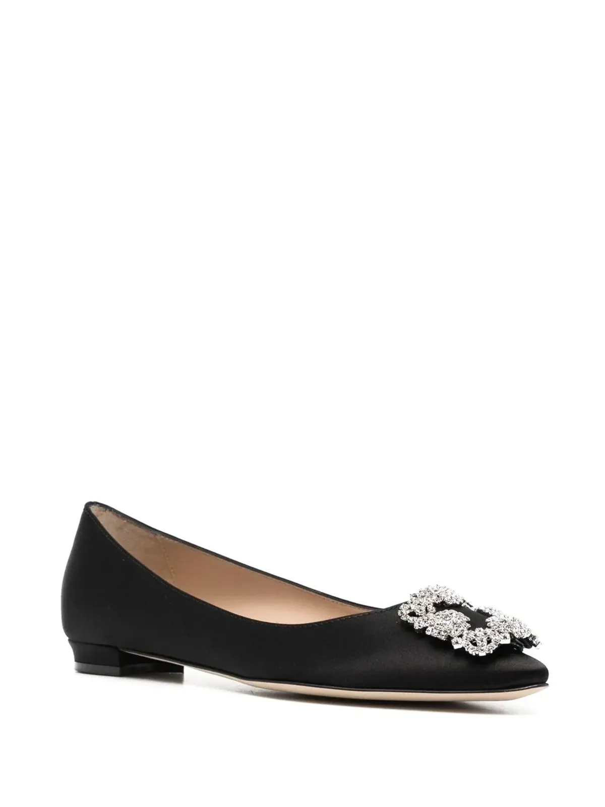 Manolo Blahnik Hangisi バックル付きバレリーナ - 画像2