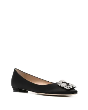 Manolo Blahnik Hangisi バックル付きバレリーナ - サムネイル2