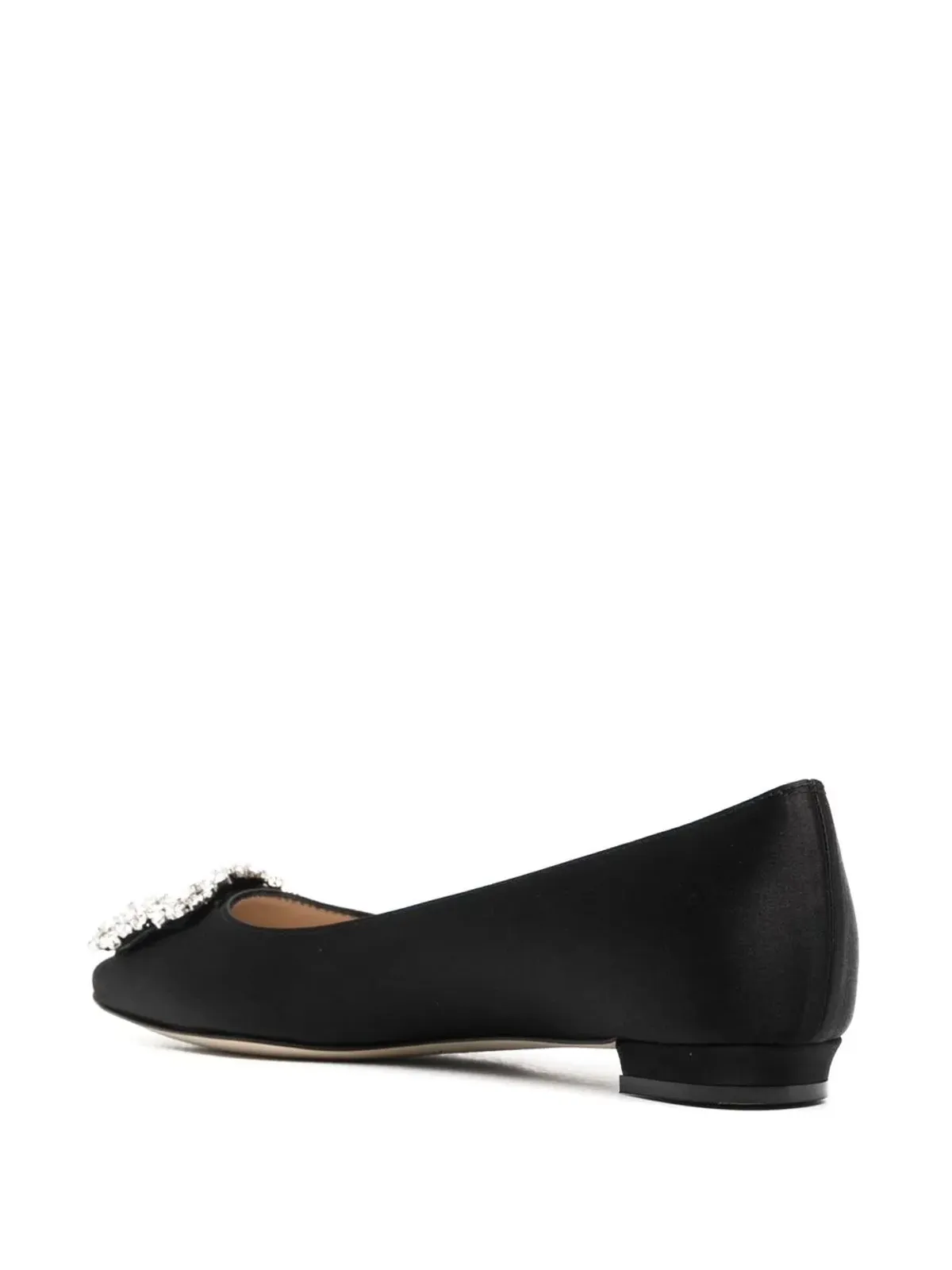Manolo Blahnik Hangisi バックル付きバレリーナ - 画像3