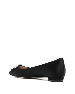 Manolo Blahnik Hangisi バックル付きバレリーナ - サムネイル3