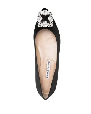 Manolo Blahnik Hangisi バックル付きバレリーナ - サムネイル4
