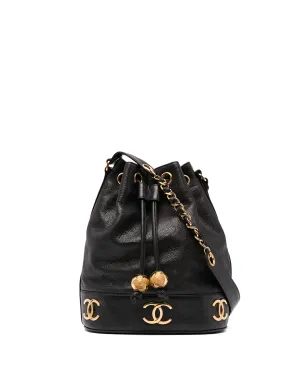 CHANEL Pre-Owned 1992年製 トリプルCC バケットバッグ - サムネイル1