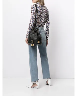 CHANEL Pre-Owned 1992年製 トリプルCC バケットバッグ - サムネイル2