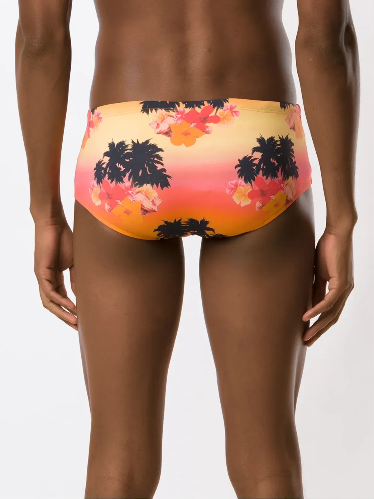 Amir Slama Ilha de Hibiscus プリント スイミングトランクス - 画像3