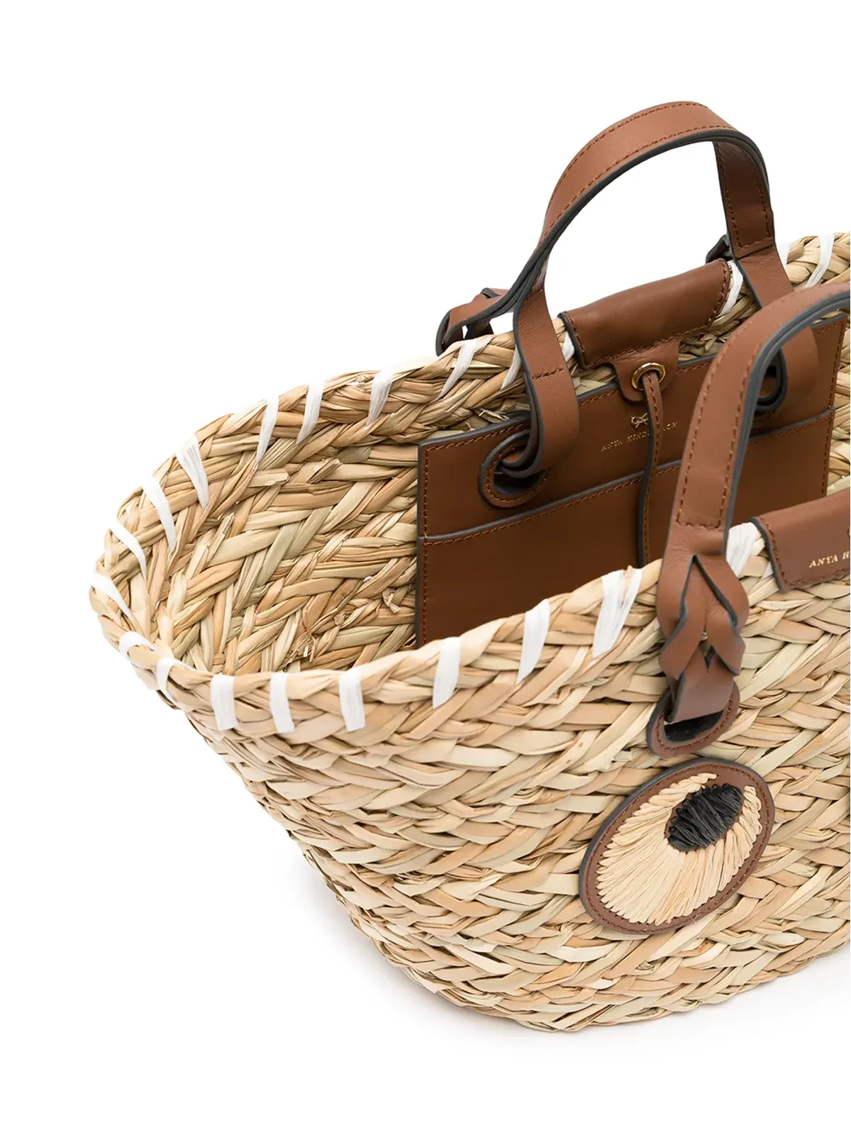 Anya Hindmarch Eyesシーグラスストローバッグ - 画像5