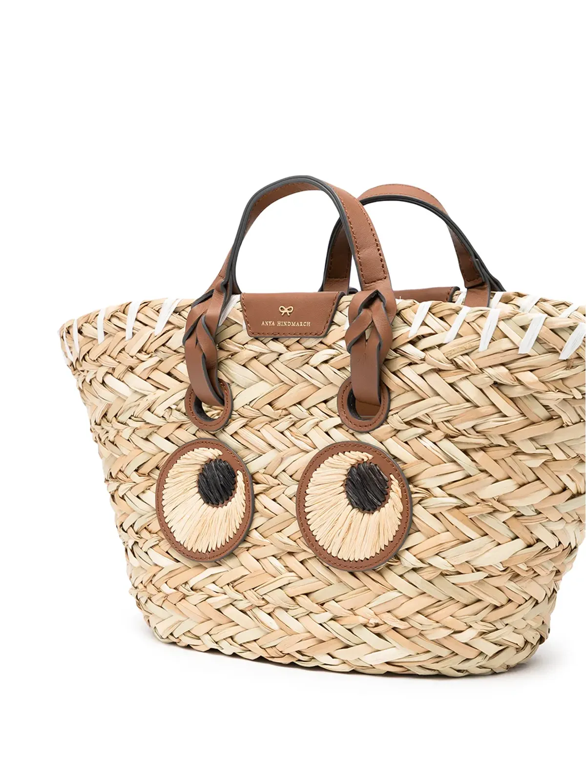 Anya Hindmarch Eyesシーグラスストローバッグ - 画像4