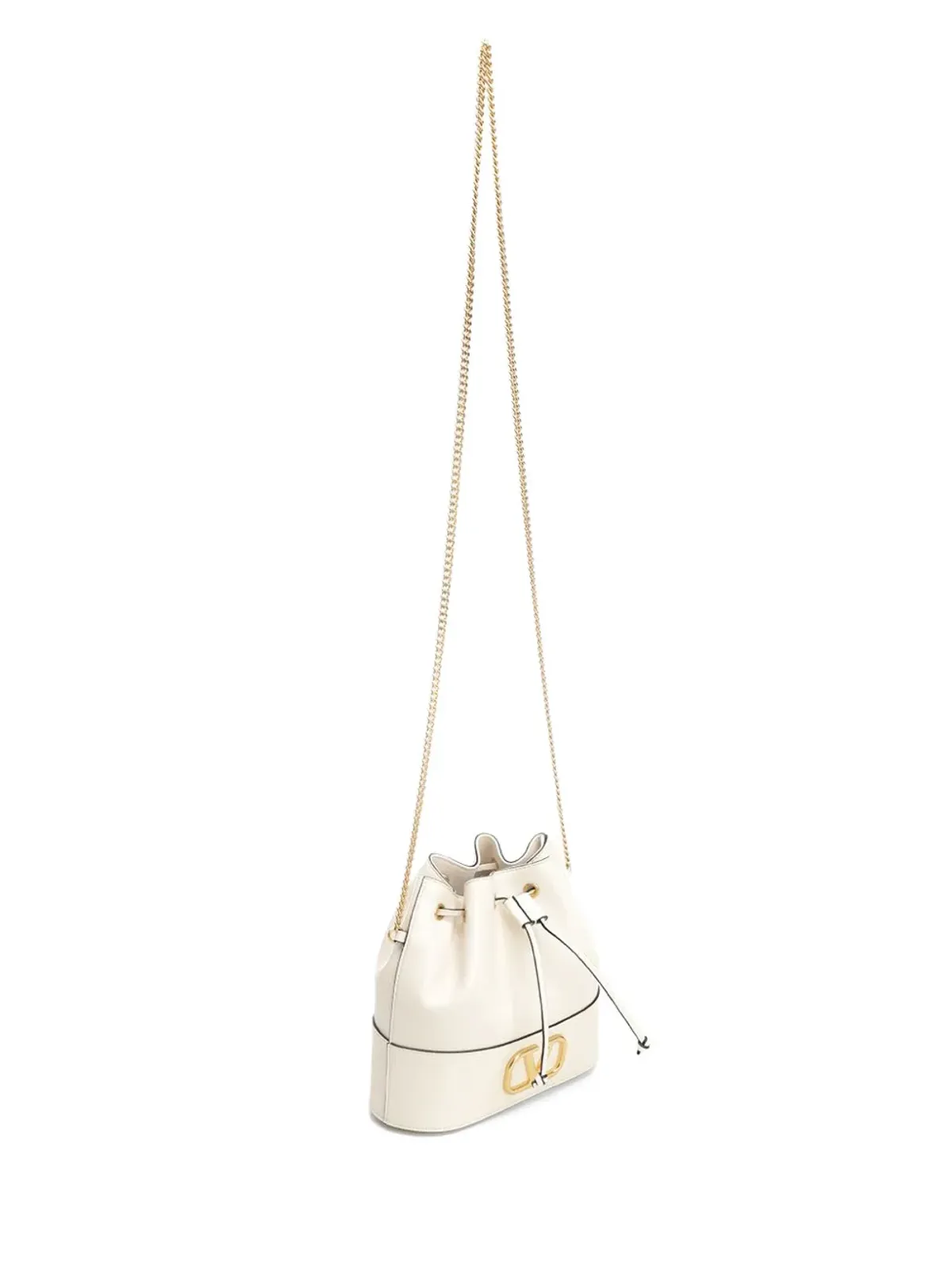 Valentino Garavani VLogo チェーンストラップ レザー ミニバッグ - 画像3