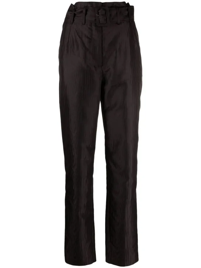 ROTATE BIRGER CHRISTENSEN ROTATE BIRGER CHRISTENSEN ハイウエストベルト付きパンツの商品画像