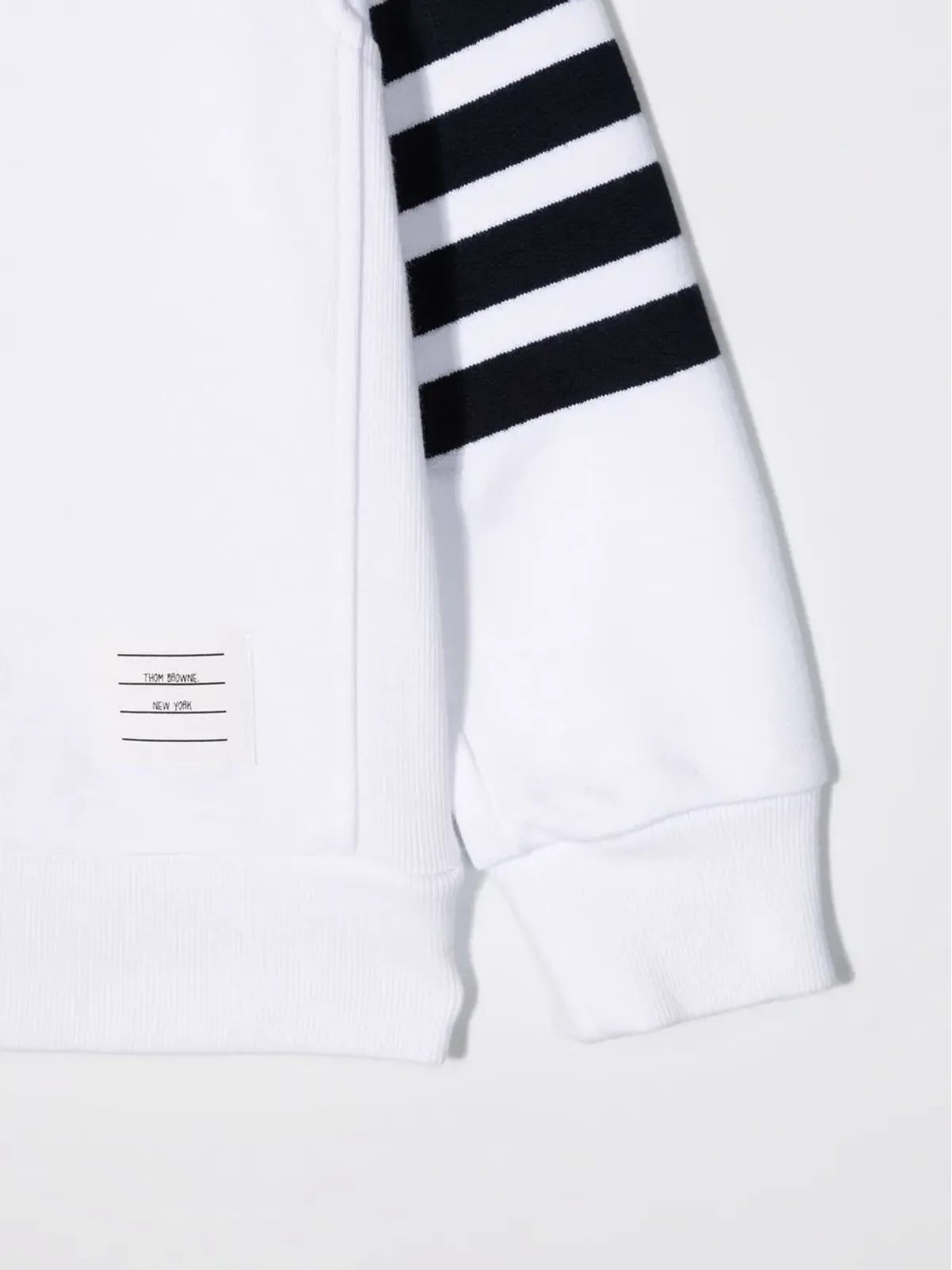 Thom Browne Kids 4バー・ストライプ スウェットシャツ - 画像3