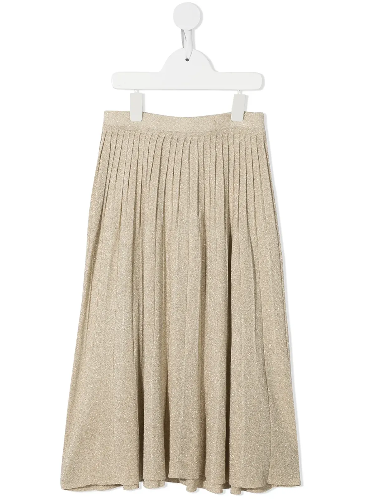 Emporio Armani Kids クラシックプリーツスカート - Gold - 画像1