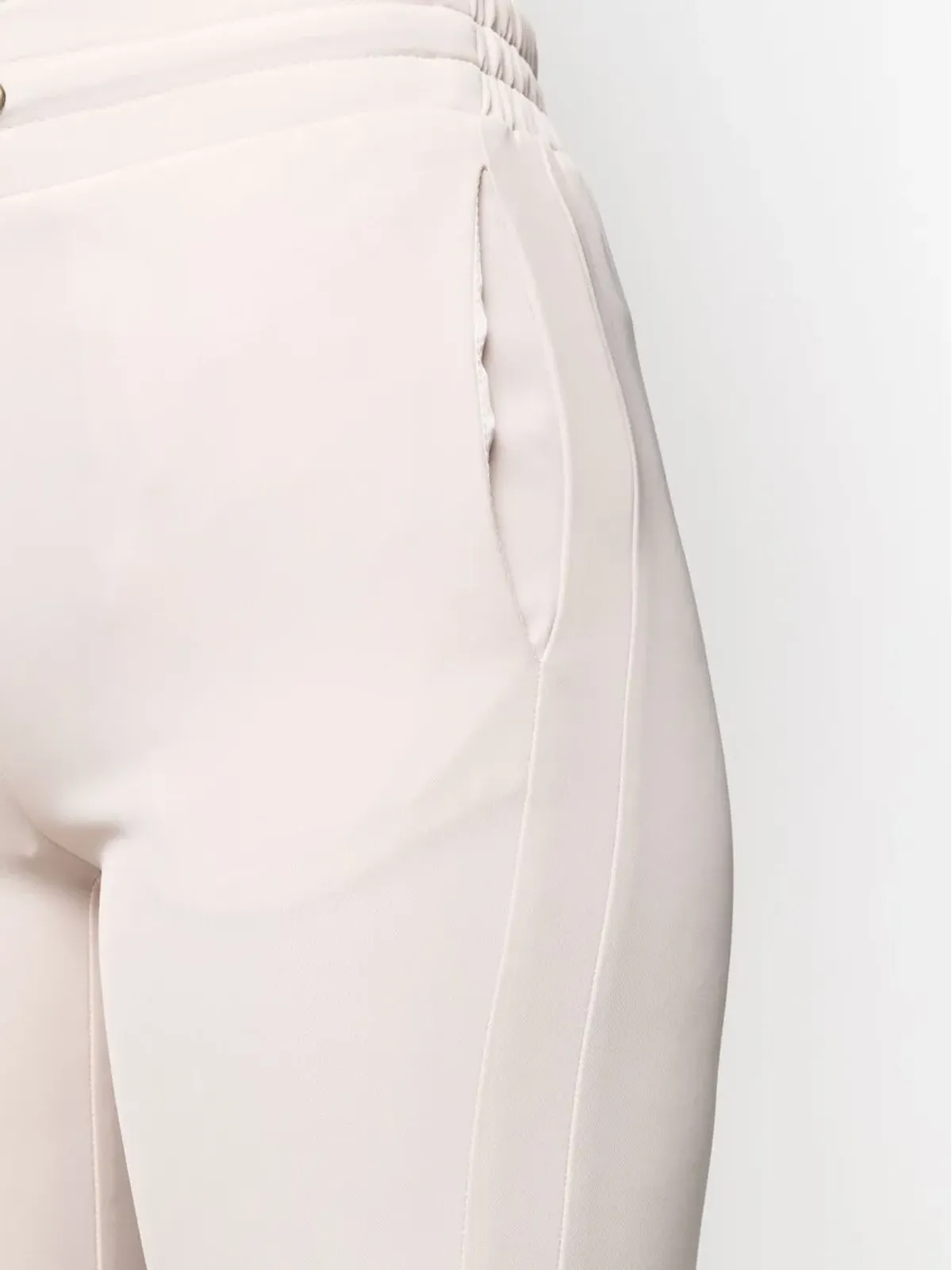 Blumarine ドローストリングスリムフィットパンツ - 画像5
