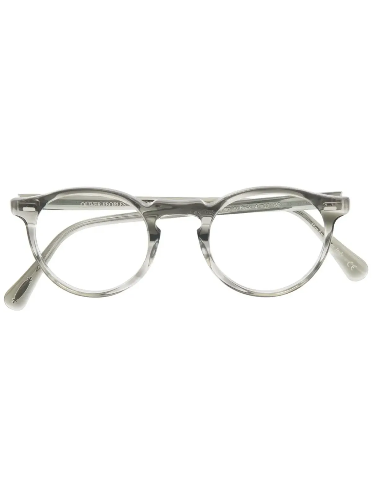 Oliver Peoples グレゴリー・ペック 丸型フレーム眼鏡 - 画像1