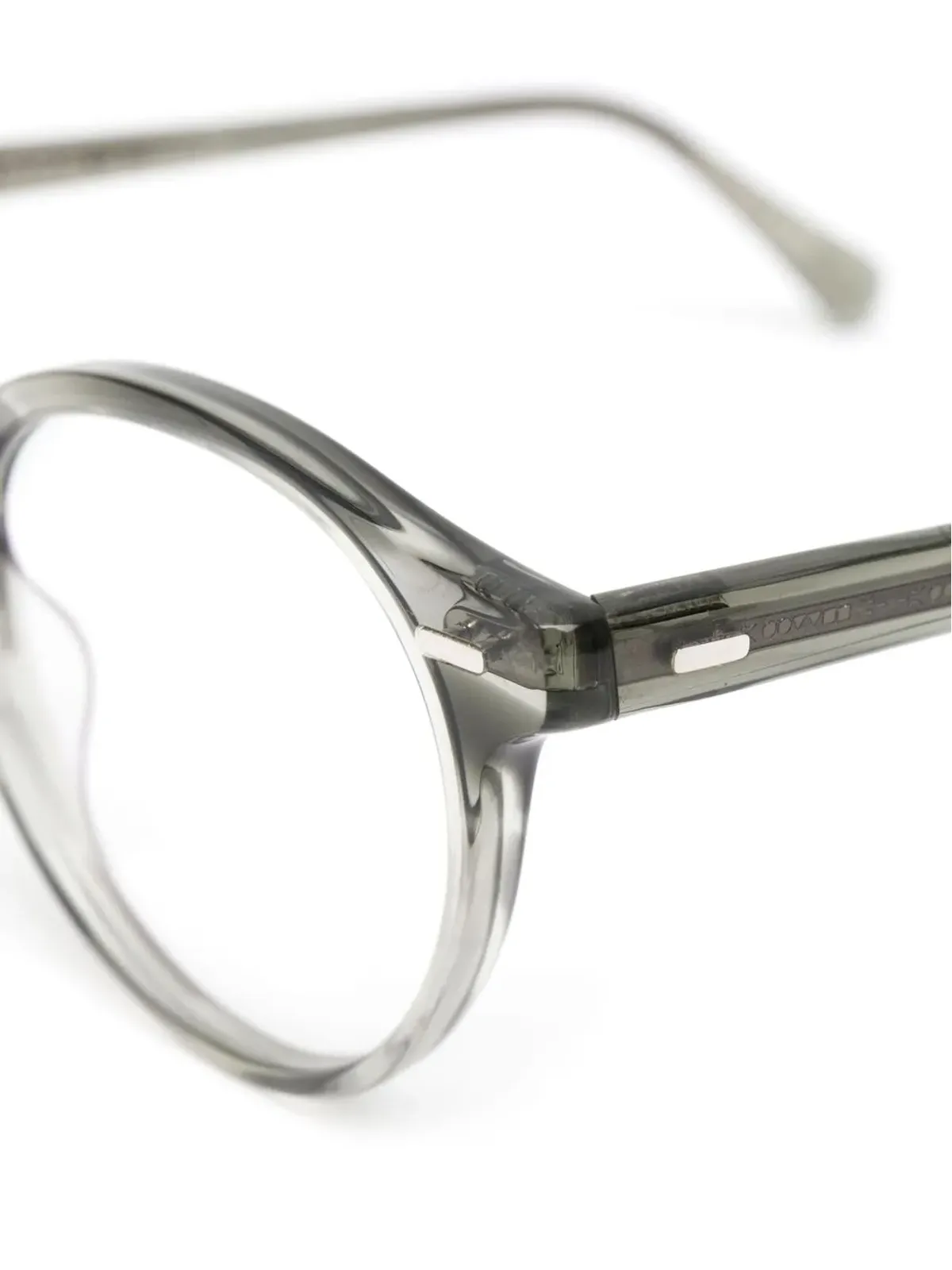 Oliver Peoples グレゴリー・ペック 丸型フレーム眼鏡 - 画像3