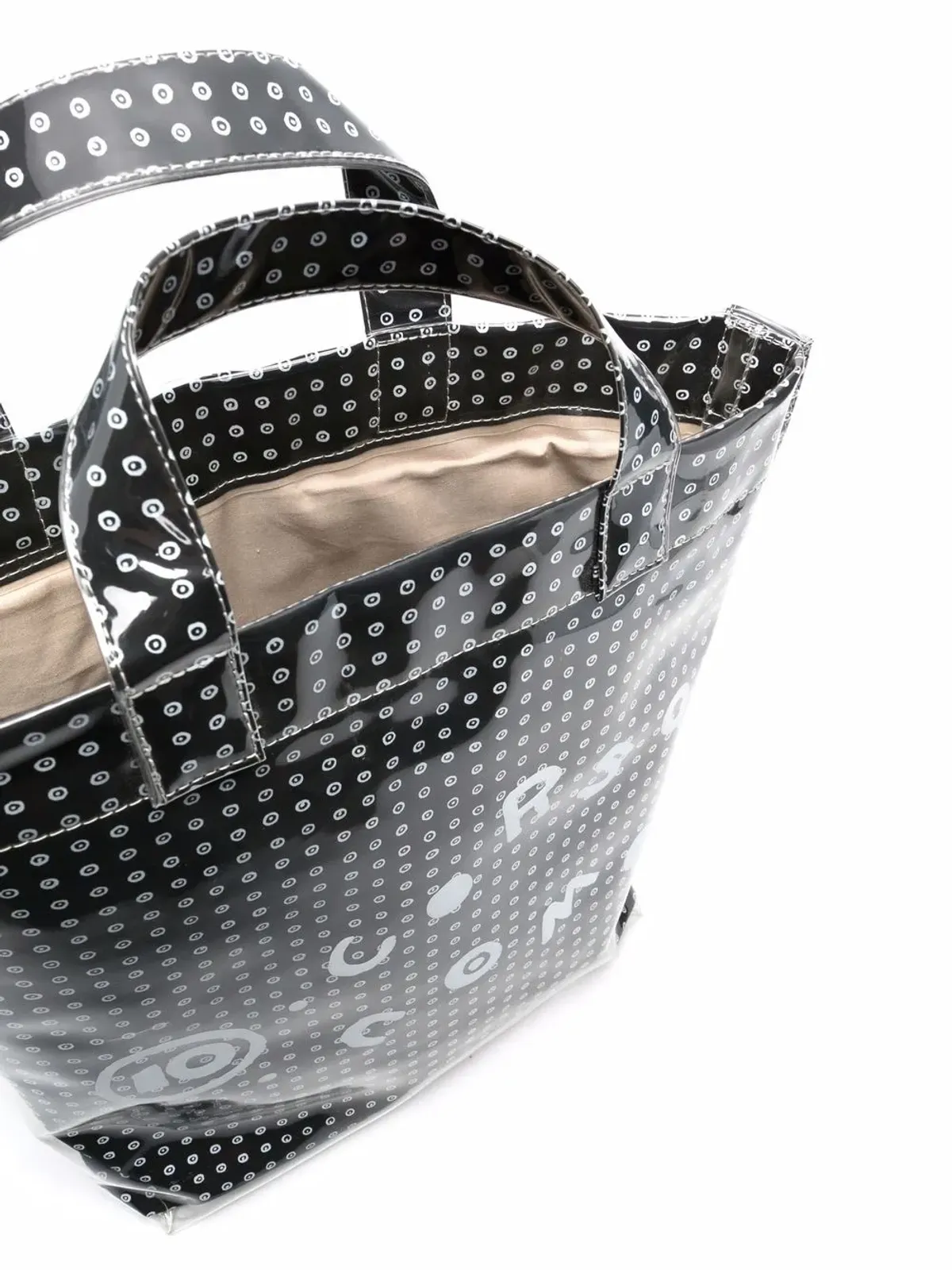 10 CORSO COMO コーテッド ロゴプリント トートバッグ - 画像5