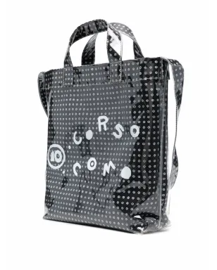 10 CORSO COMO コーテッド ロゴプリント トートバッグ - サムネイル3