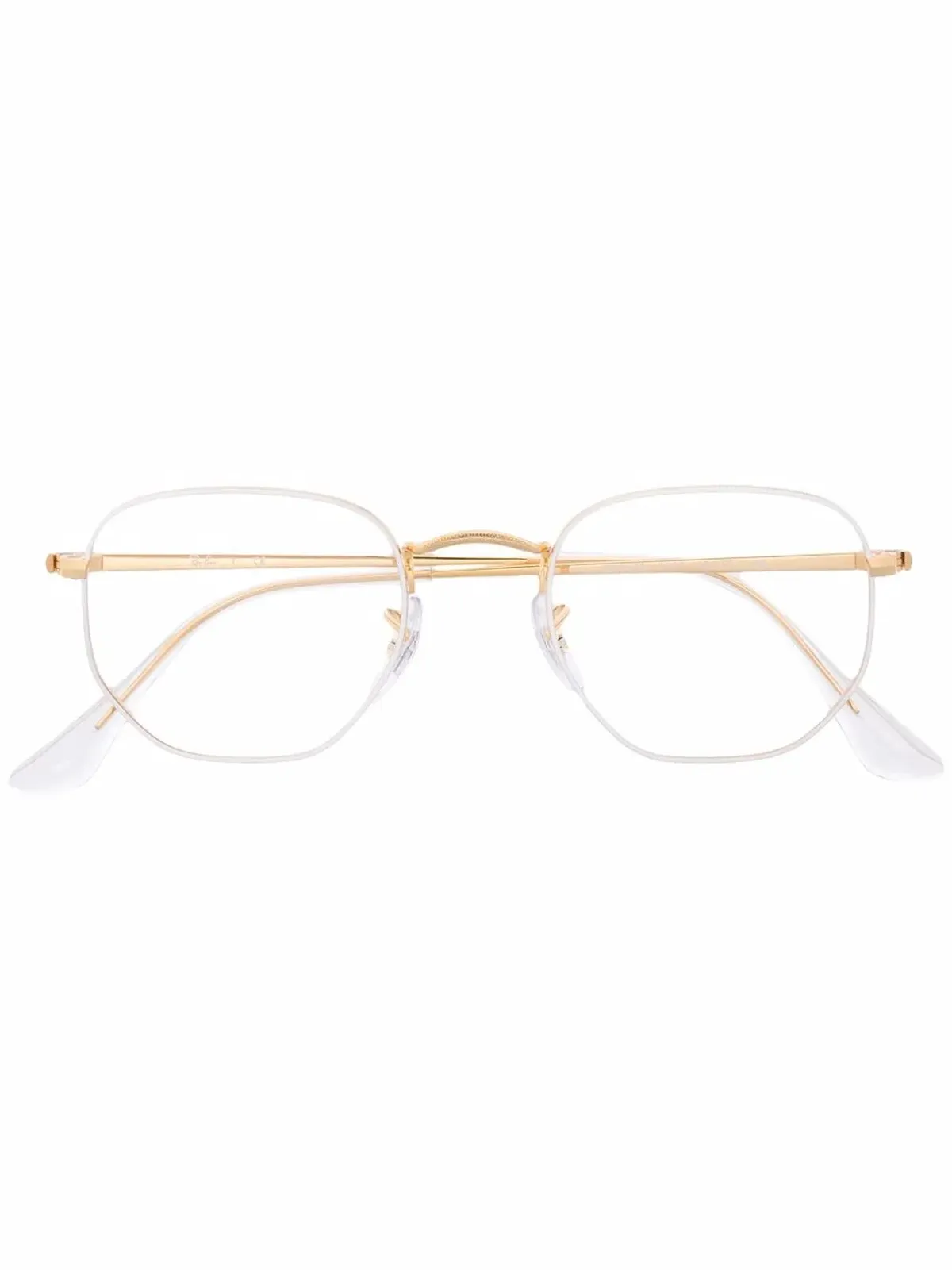Ray-Ban tinted geometric-frame glasses - Gold - 画像1