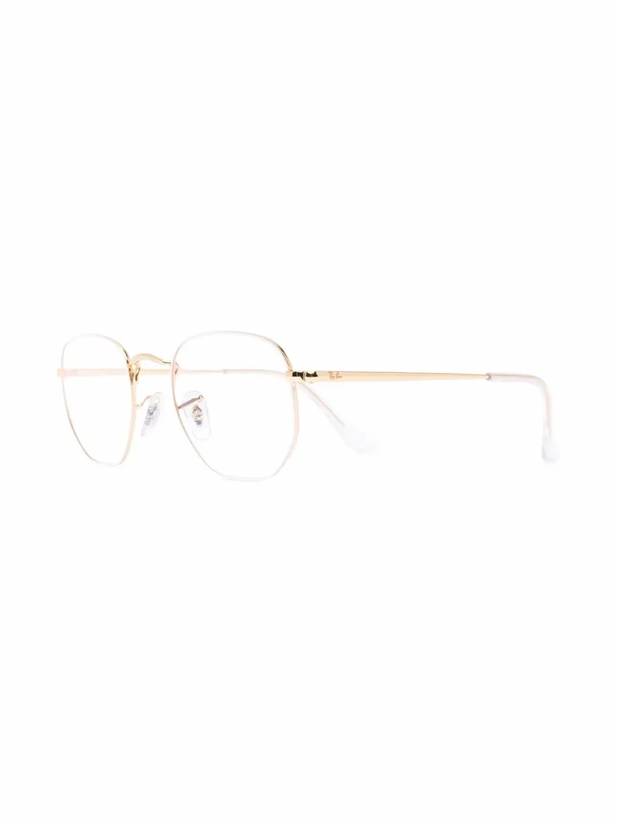 Ray-Ban tinted geometric-frame glasses - Gold - 画像2