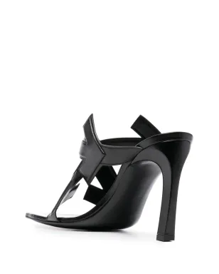 Off-White アローズモチーフ レザーサンダル - サムネイル3