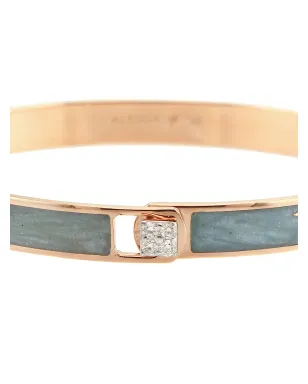 Alessa Spectrumエナメルとダイヤモンドのバングル - サムネイル2