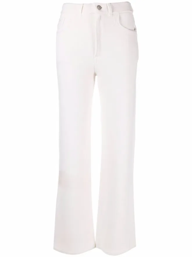 Barrie Barrie ステッチディテール フレアパンツの商品画像