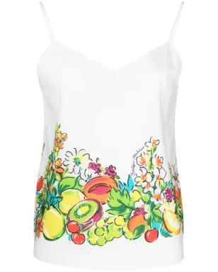 Boutique Moschino 花柄プリント コットントップス - サムネイル1