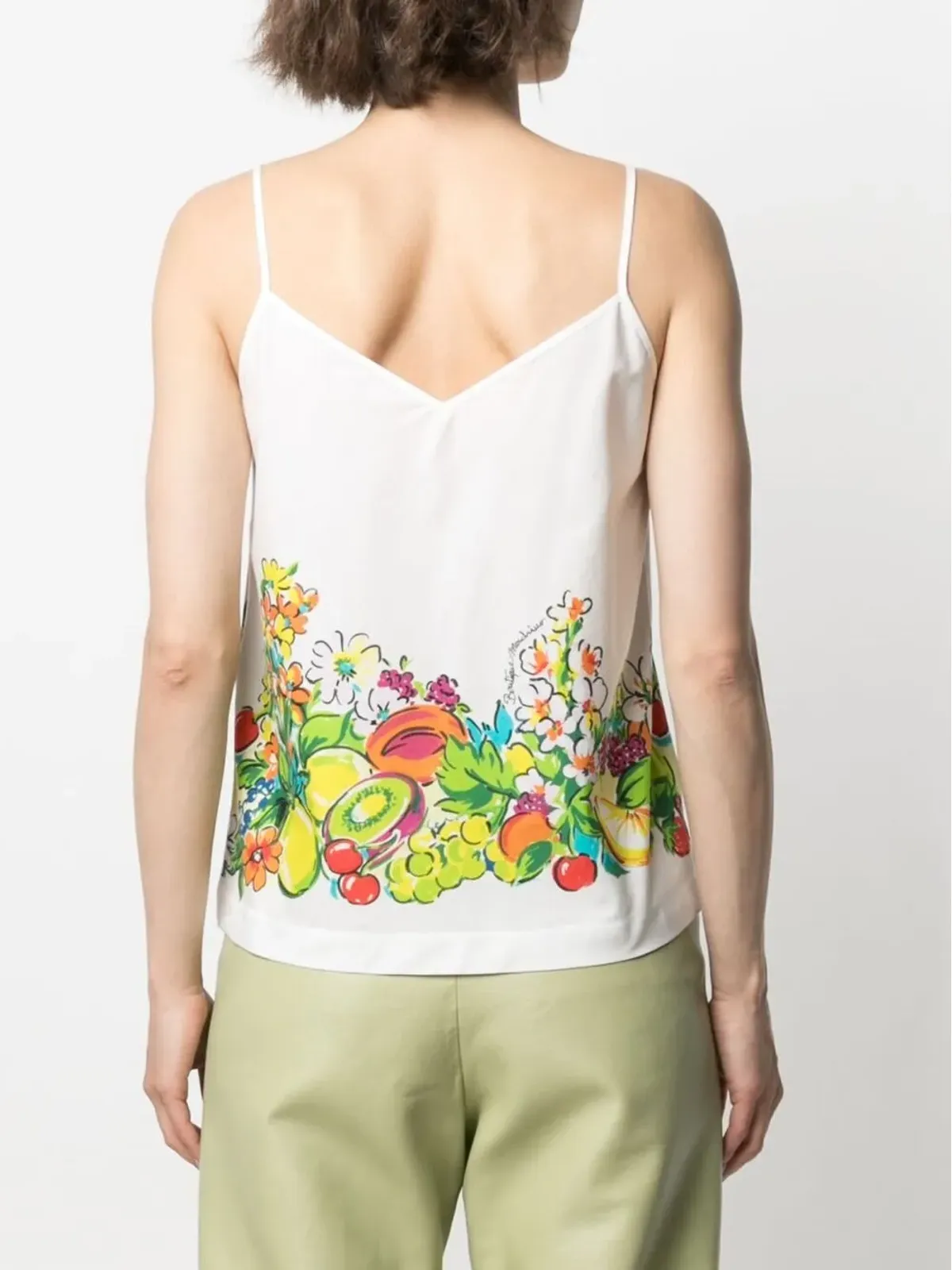 Boutique Moschino 花柄プリント コットントップス - 画像4