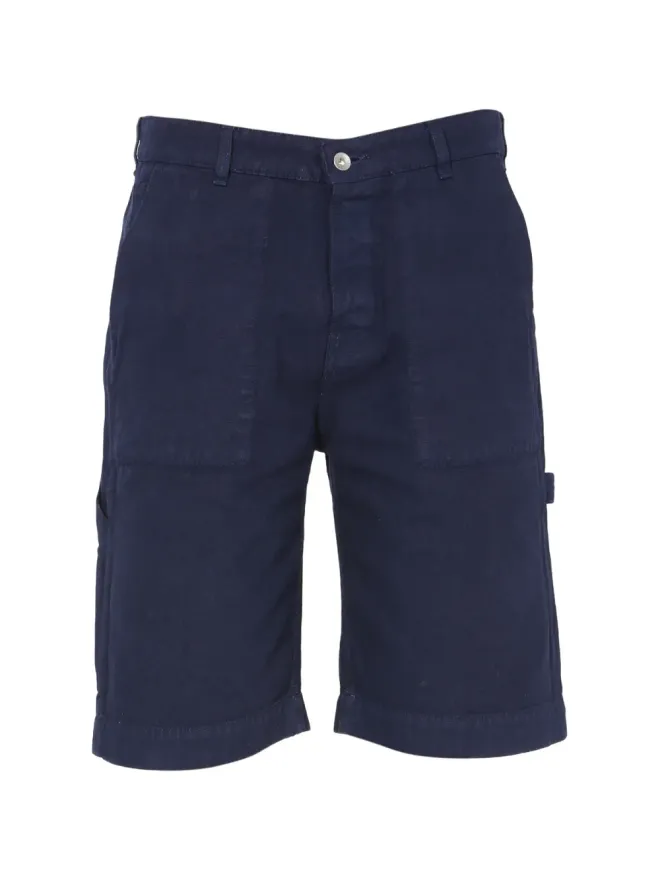 YMC YMC パッチポケットショーツ ブルーの商品画像