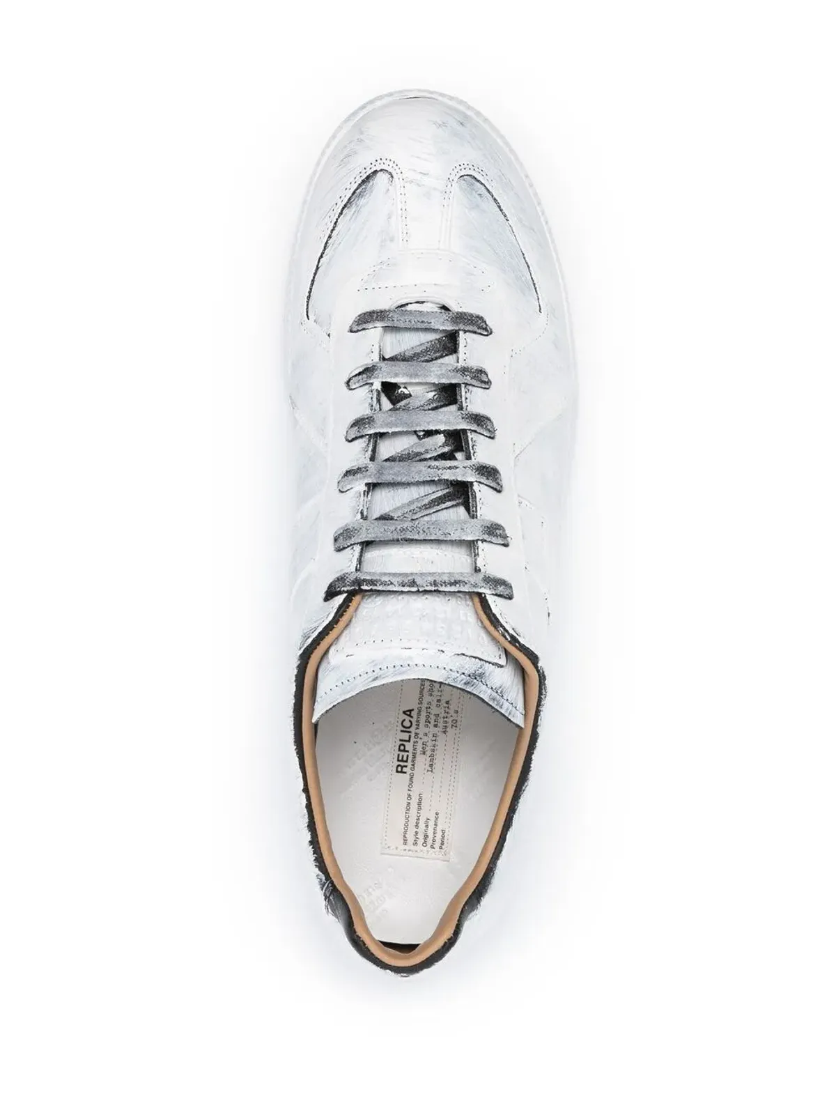 Maison Margiela Replica Bianchetto ローカットスニーカー（ホワイト） - 画像4