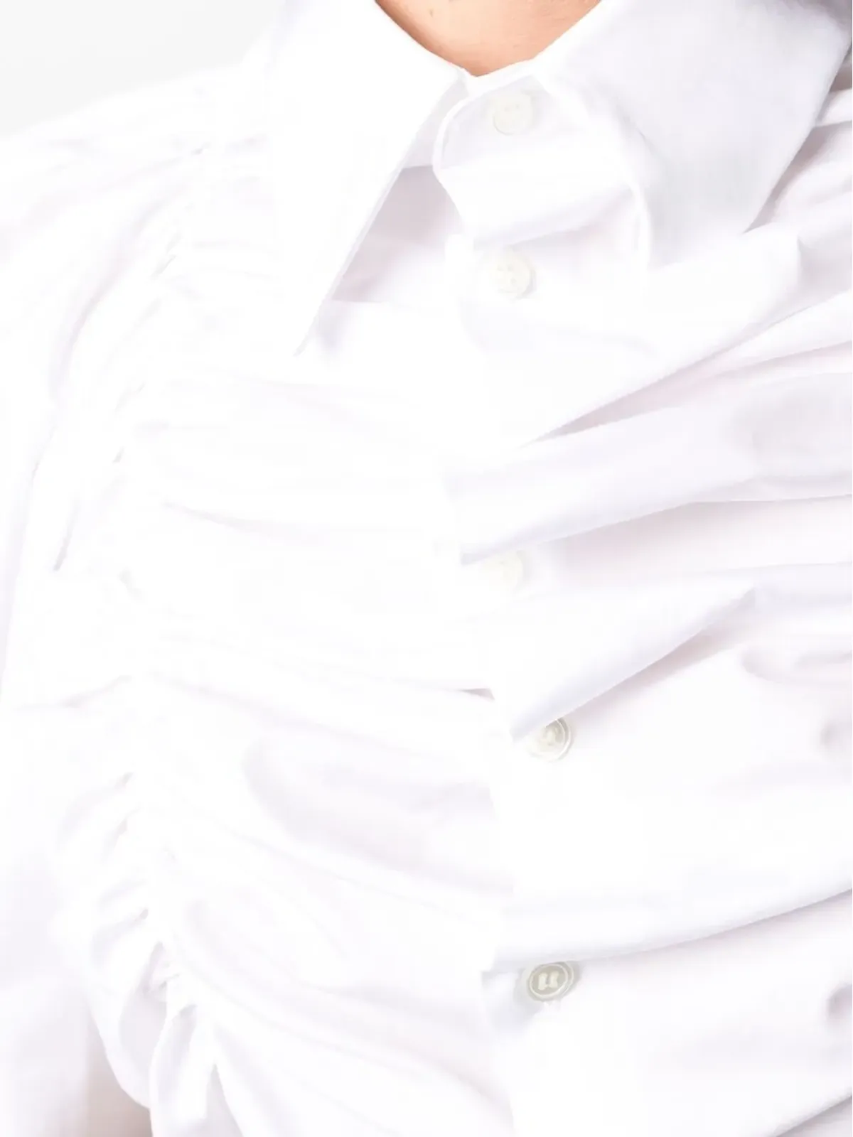 Comme Des Garçons ルシュド アシンメトリック シャツ - 画像5