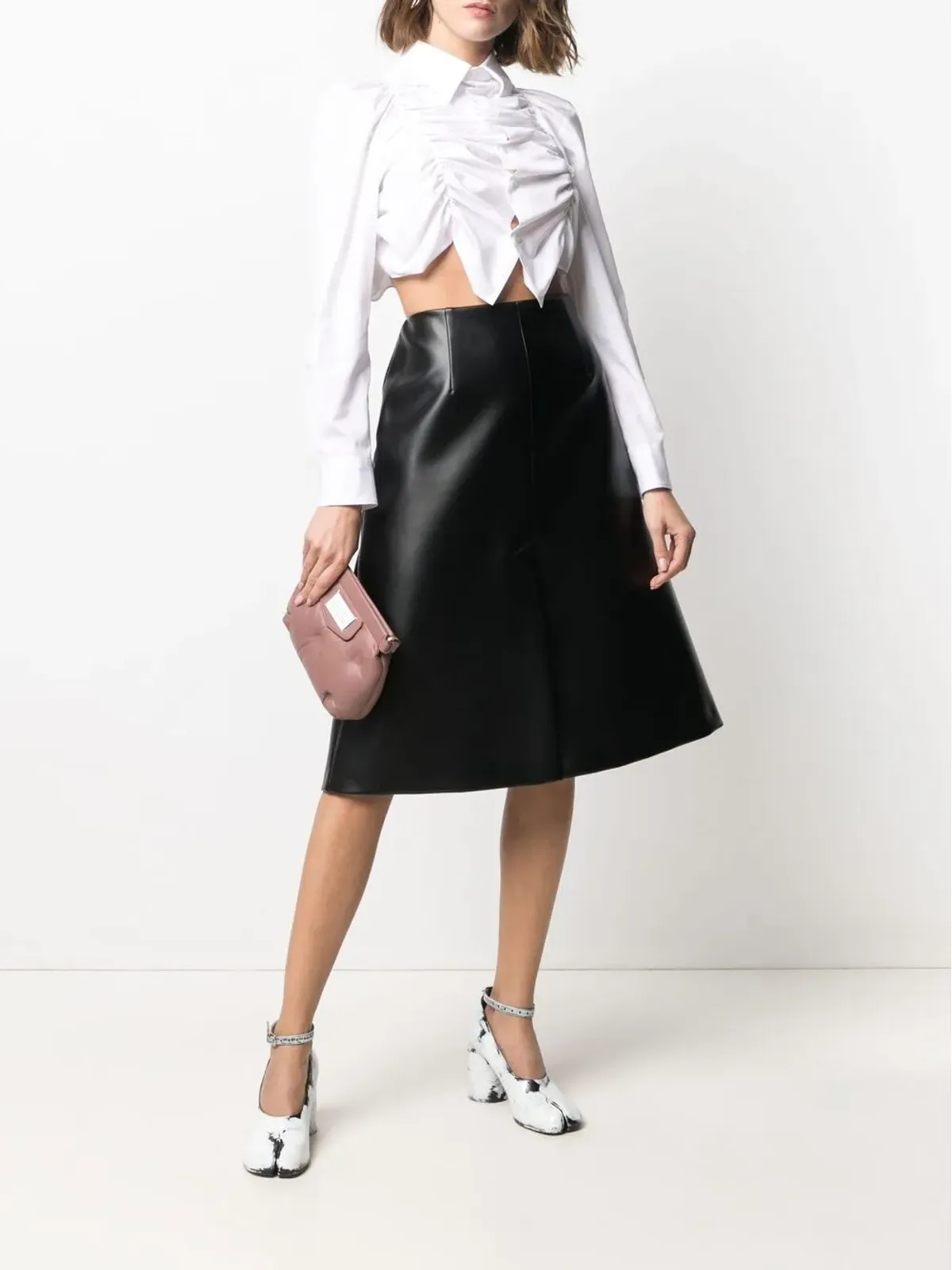 Comme Des Garçons ルシュド アシンメトリック シャツ - 画像2