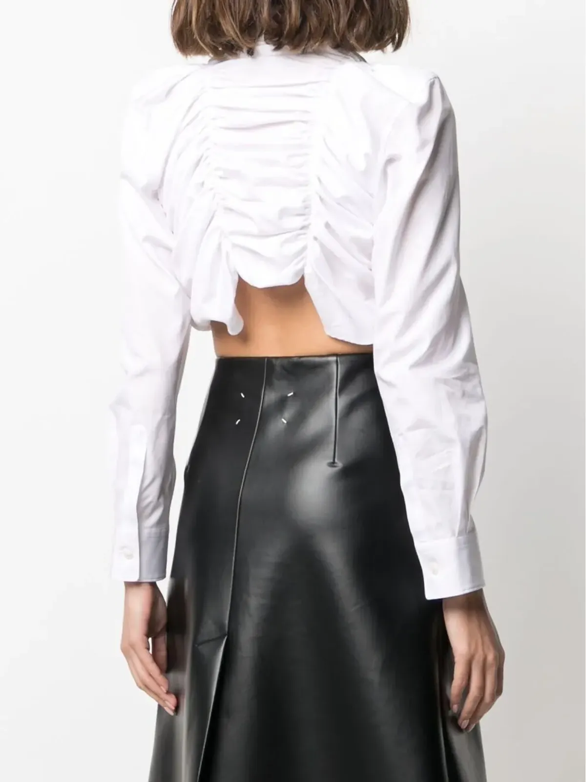 Comme Des Garçons ルシュド アシンメトリック シャツ - 画像4