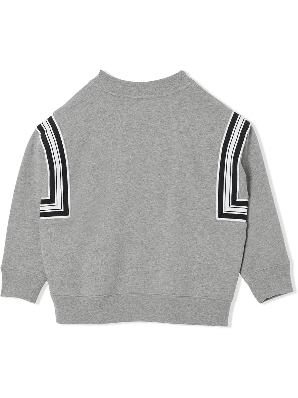 Burberry Kids コーディネートプリント コットン スウェットシャツ - グレー - 画像3