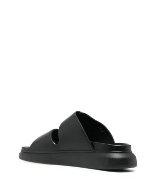 Alexander McQueen オーバサイズ レザーサンダル - サムネイル3