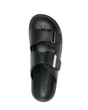 Alexander McQueen オーバサイズ レザーサンダル - サムネイル4