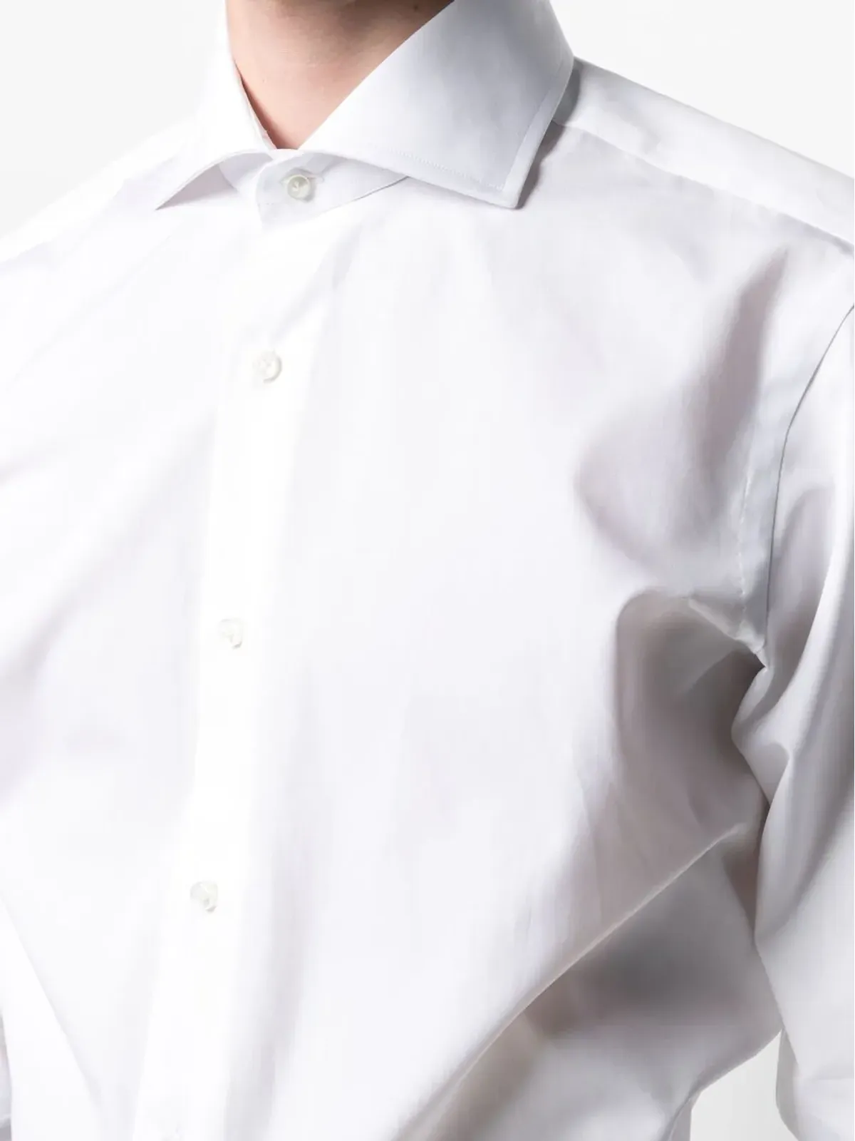 Barba スプレッドカラーシャツ - 画像5