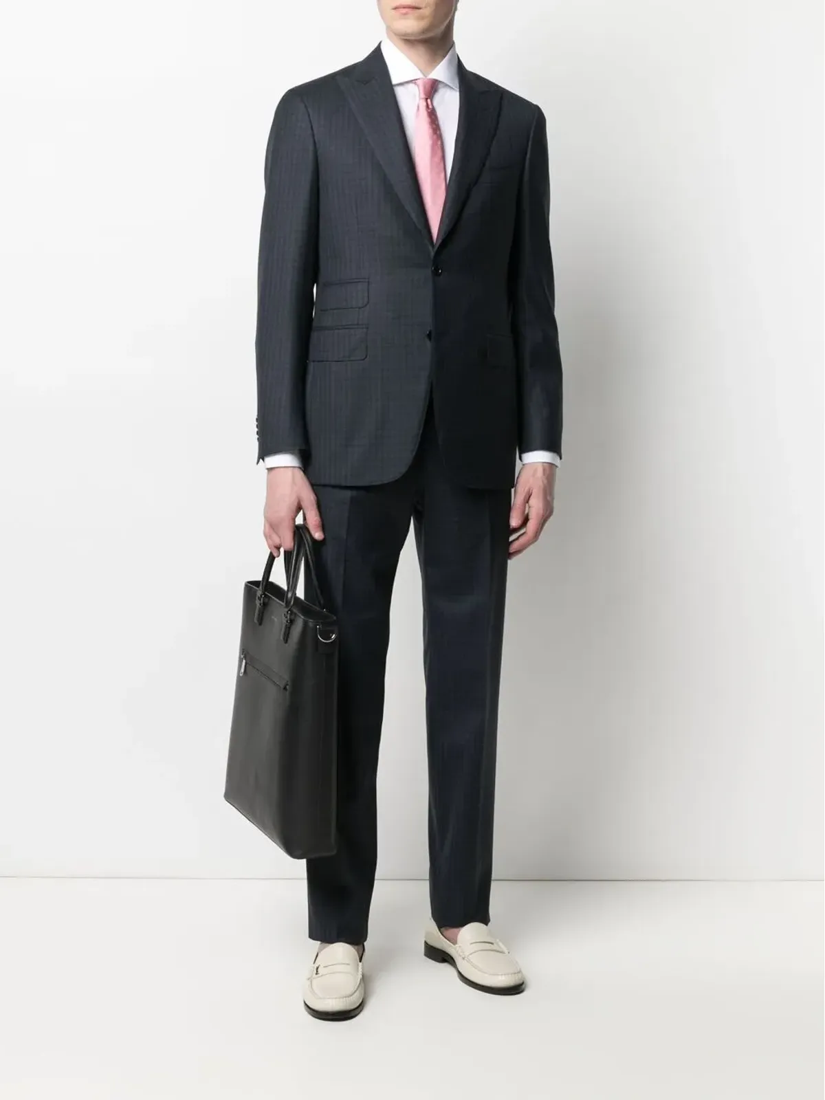 Barba スプレッドカラーシャツ - 画像2