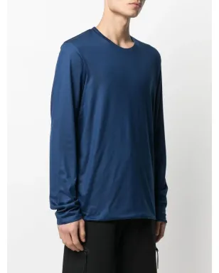Sease 長袖ジャージーTシャツ ブルー - サムネイル3