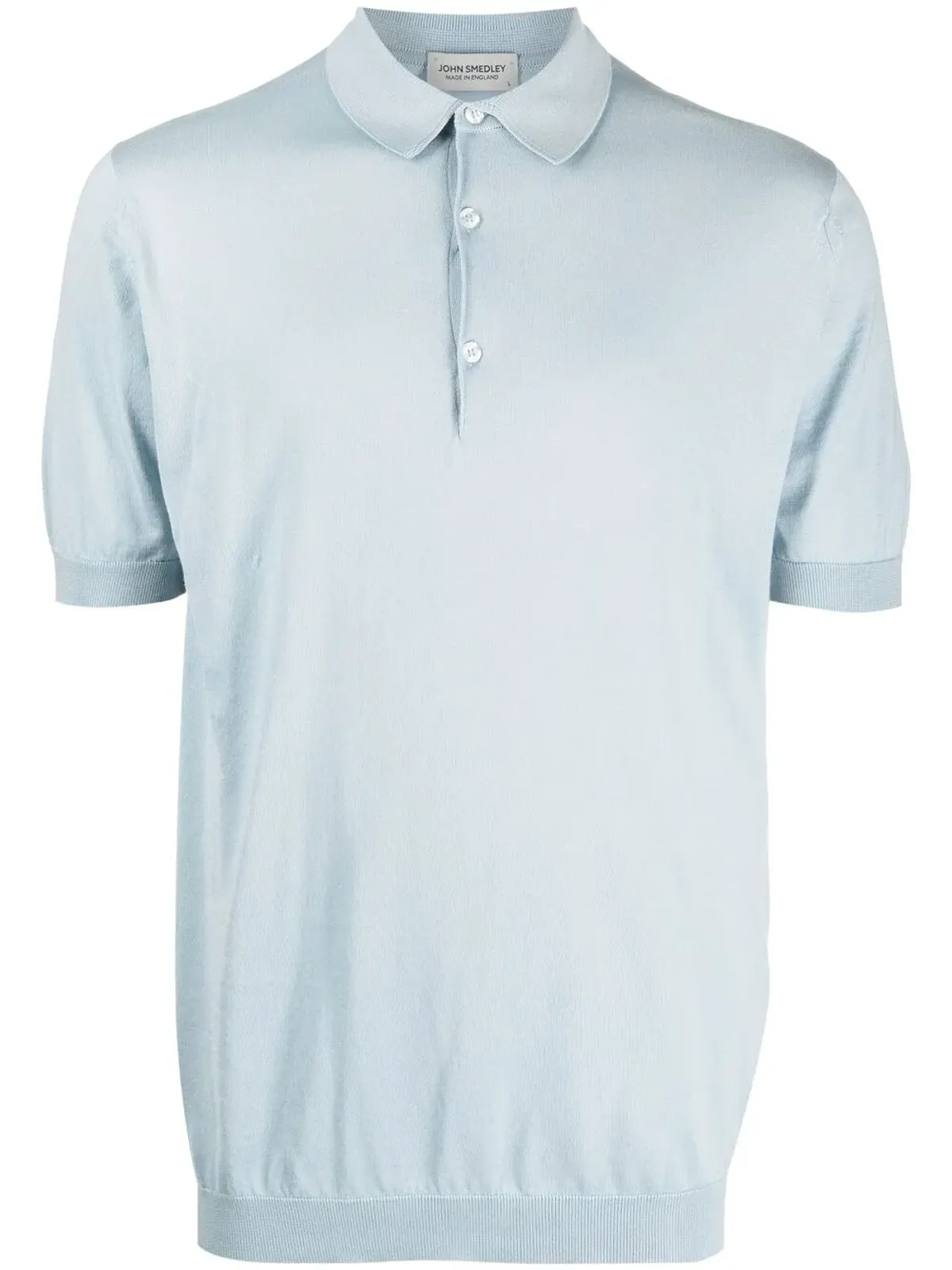 John Smedley クラシックコットンポロシャツ - 画像1