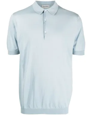 John Smedley クラシックコットンポロシャツ - サムネイル1