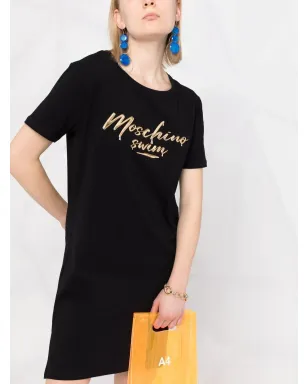 Moschino ロゴプリント Tシャツドレス - サムネイル5