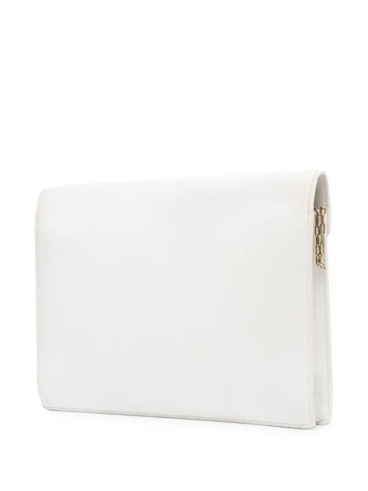 Hermès Pre-Owned 1975 H クラッチバッグ - ホワイト - 画像3
