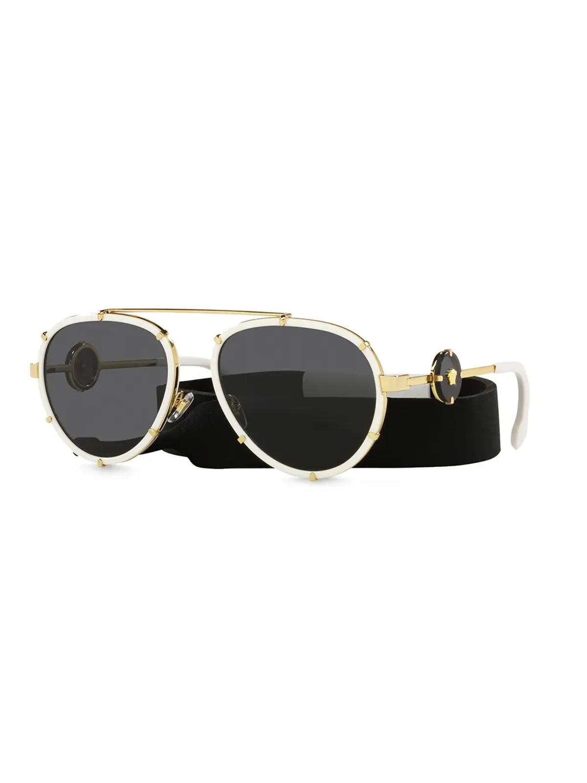 Versace Eyewear パイロットスタイルサングラス - 画像2