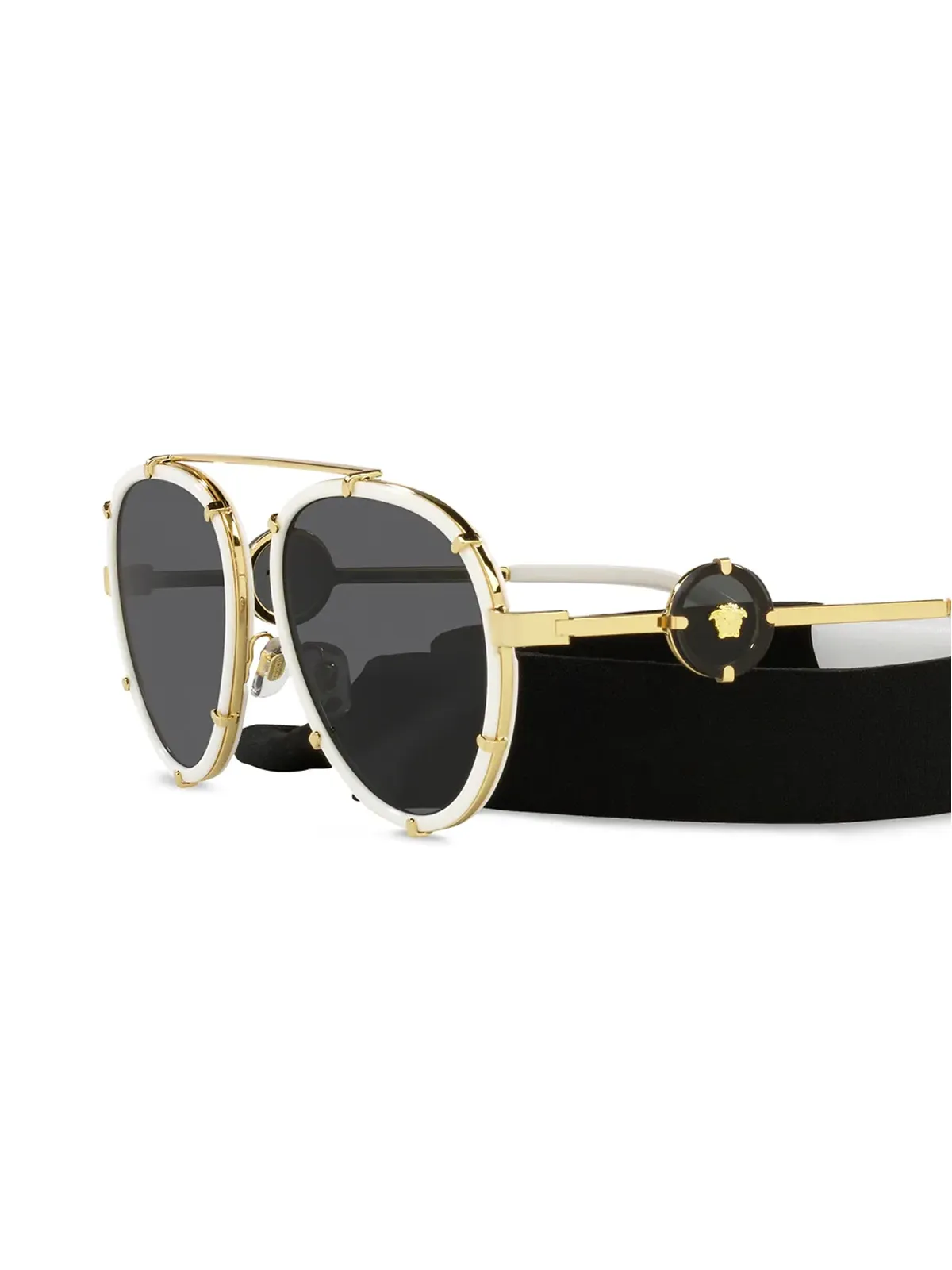 Versace Eyewear パイロットスタイルサングラス - 画像3