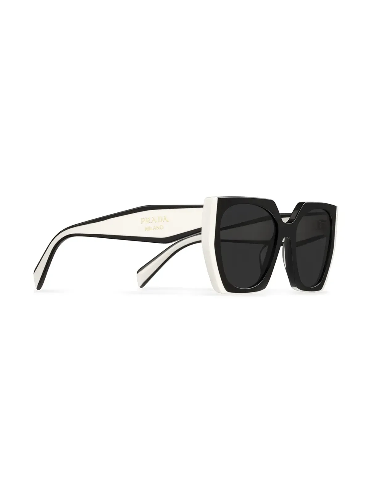 Prada Eyewear レクタングルフレーム サングラス - 画像2