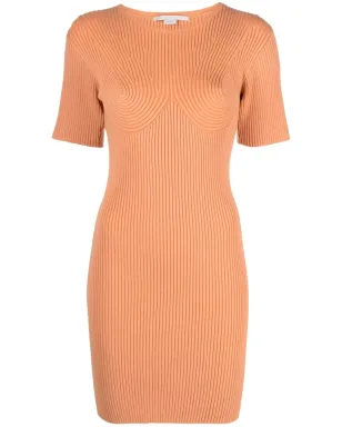 Stella McCartney リブディテール ボディコンドレス - サムネイル1