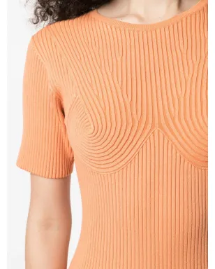 Stella McCartney リブディテール ボディコンドレス - サムネイル5