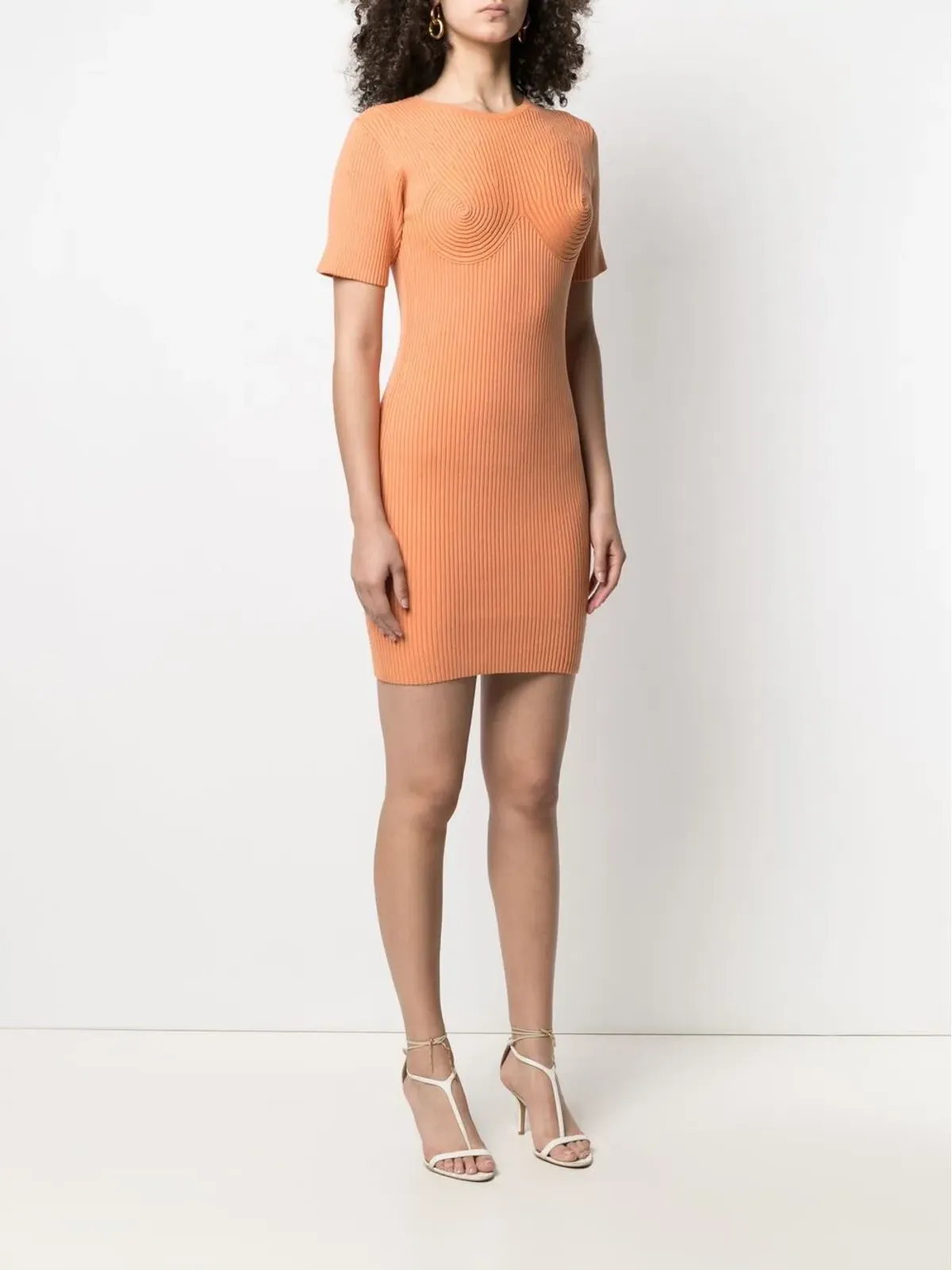 Stella McCartney リブディテール ボディコンドレス - 画像3