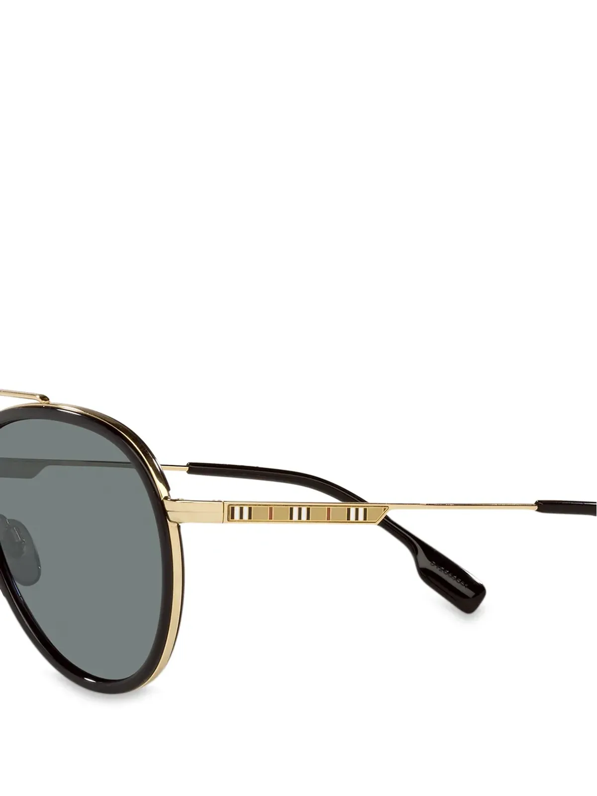 Burberry Eyewear Oliver pilot sunglasses - Gold - 画像3