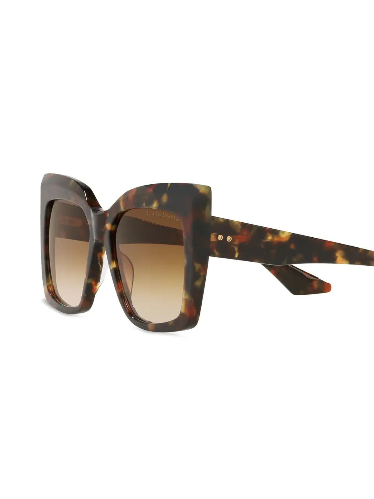 Dita Eyewear Telemaker スクエアフレーム サングラス - グリーン - 画像3