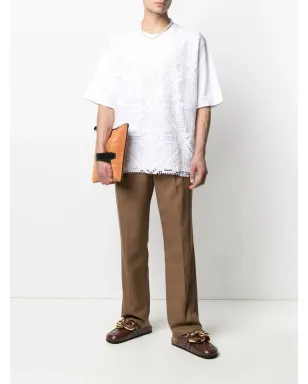 Valentino Garavani crochet-front T-shirt - サムネイル2